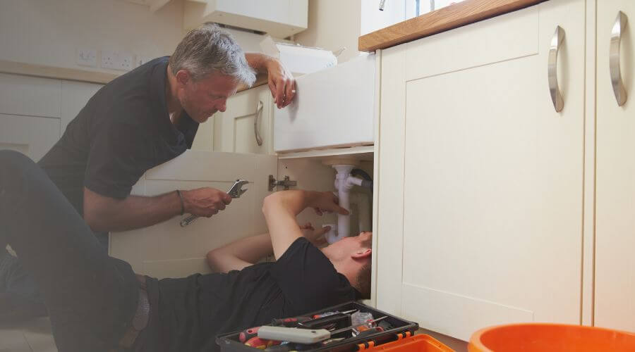 Professional burst pipe repair services in Mascot, TN